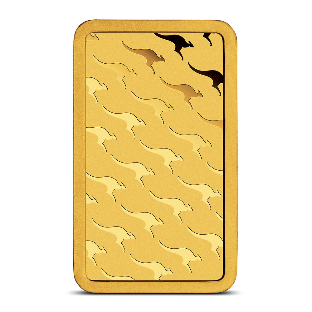 50 Gram Perth Mint Gold Bar (New w/ Assay)