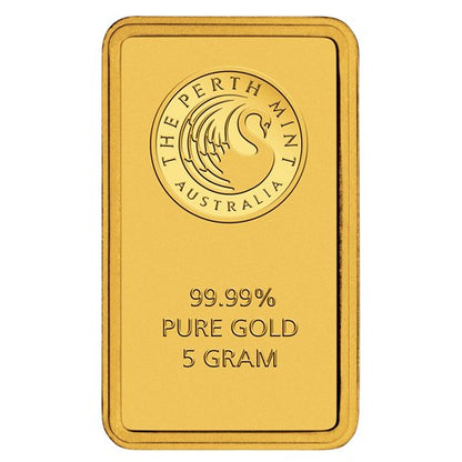 Perth Mint 2x1oz Gold Bars + Free 5g Gold Bar – Limited-Time Offer!