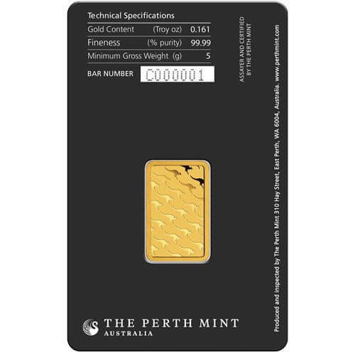 Perth Mint 2x1oz Gold Bars + Free 5g Gold Bar – Limited-Time Offer!